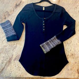 Free People Thermal top -L